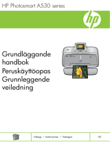 HP Photosmart A530 Printer series Användarguide