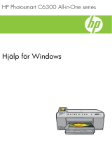 HP Photosmart C6300 All-in-One Printer series Användarmanual