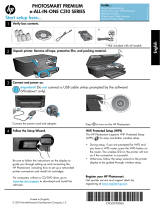 HP Photosmart Premium e-All-in-One Printer series - C310 Bruksanvisning