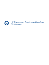 HP Photosmart Premium e-All-in-One Printer series - C310 Användarmanual