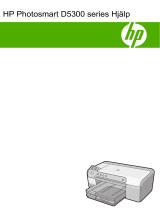 HP Photosmart D5300 Printer series Användarmanual