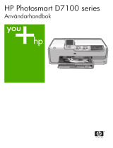 HP Photosmart D7100 Printer series Användarmanual