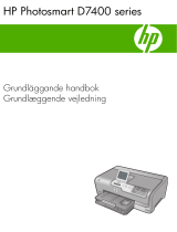 HP Photosmart D7400 Printer series Användarmanual