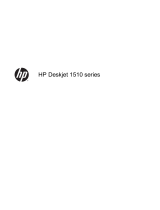HP Deskjet Ink Advantage 1510 All-in-One Printer series Användarmanual
