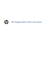 HP Deskjet 3520 e-All-in-One Printer series Användarmanual