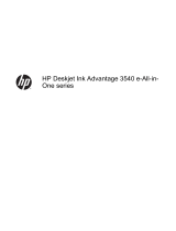 HP Deskjet Ink Advantage 3540 e-All-in-One Printer series Användarmanual