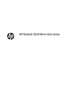 HP DeskJet 3630 All-in-One Printer series Användarmanual