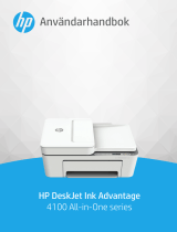 HP DeskJet Ink Advantage 4100 All-in-One series Användarmanual