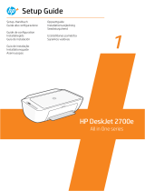 HP DeskJet 2700e All-in-One series Installationsguide