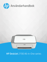 HP DeskJet 2700 All-in-One Printer series Användarmanual