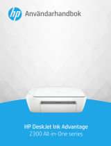 HP DeskJet Ink Advantage 2300 All-in-One Printer series Användarmanual