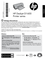 HP Deskjet D1600 Printer series Bruksanvisning