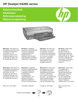 HP Deskjet D4200 Printer series Snabbstartsguide