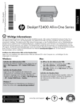 HP Deskjet F2400 All-in-One series Användarguide