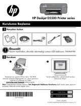 HP Deskjet D5500 Printer series Användarguide