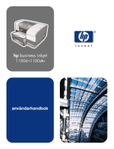 HP Business Inkjet 1100 Printer series Användarmanual