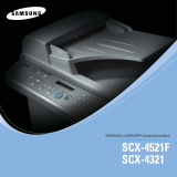 HP Samsung SCX-4321 Laser Multifunction Printer series Användarmanual