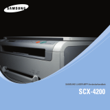 HP Samsung SCX-4200 Laser Multifunction Printer series Användarmanual