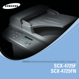 HP Samsung SCX-4725 Laser Multifunction Printer series Användarmanual