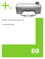 HP PSC 2350 All-in-One Printer series Användarmanual