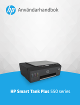 HP Smart Tank Plus 551 Wireless All-in-One Användarmanual