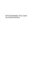 HP Compaq 6720t Mobile Thin Client Användarmanual