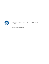 HP TouchSmart 610-1200 Desktop PC series Användarmanual