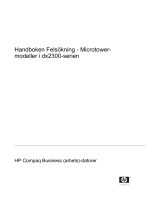 HP Compaq dx2300 Microtower PC Användarguide