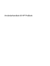 HP ProBook 6440b Notebook PC Användarmanual