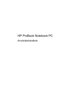 HP ProBook 4520s Notebook PC Användarmanual