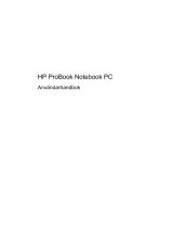 HP ProBook 4320s Notebook PC Användarmanual