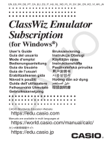 Casio ClassWiz Emulator Subscription Användarguide