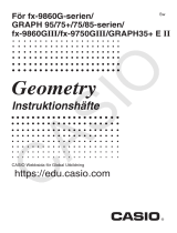 Casio Geometry Användarmanual