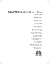 Huawei MEDIAPAD T2 7.0 PRO Snabbstartsguide