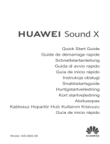 Huawei Sound X Snabbstartsguide