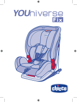 mothercare Chicco_Car Seat YOUNIVERSE FIX 1-2-3 Användarguide