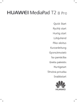 Huawei MediaPad T2 8 Pro Snabbstartsguide