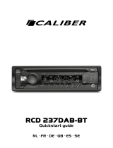 Caliber RCD237DAB-BT Bruksanvisning
