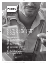 Philips 3100 EP3550 Användarmanual