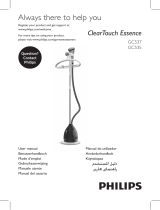 Philips ClearTouch Essence GC535/36 Användarmanual
