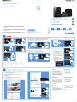 Philips MCI730/12 Snabbstartsguide