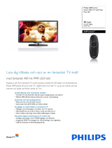 Philips 40PFL6626T/12 Product Datasheet