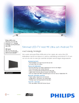 Philips 43PUS6501/12 Product Datasheet