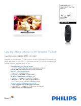 Philips 40PFL6636H/12 Product Datasheet