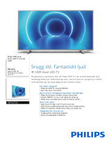 Philips 50PUS7555/12 Product Datasheet