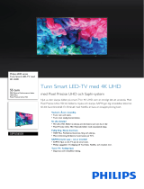 Philips 55PUS6503/12 Product Datasheet