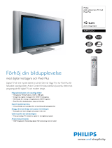 Philips 42PF7521D/10 Product Datasheet
