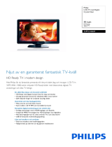Philips 32PFL3406H/12 Product Datasheet
