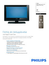 Philips 26PFL3312/10 Product Datasheet