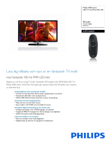 Philips 32PFL5606H/12 Product Datasheet